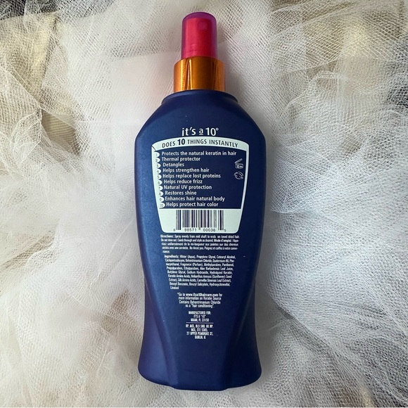 IT’S A 10 ✨NWT✨ Miracle Leave-In Plus Keratin 10 oz Bottle - Picture 2 of 5
